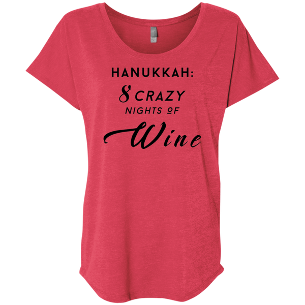 Hanukkah: 8 Crazy Nights of Wine - 18 x 18 inch Pillow – Livet Products