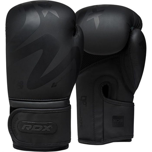 RDX Matte Black Boxing Gloves