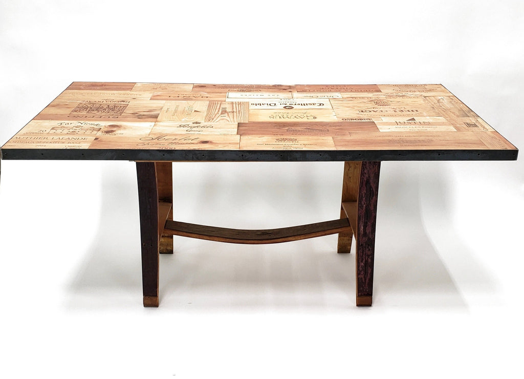 Wine Crate Dining Table Livet Products