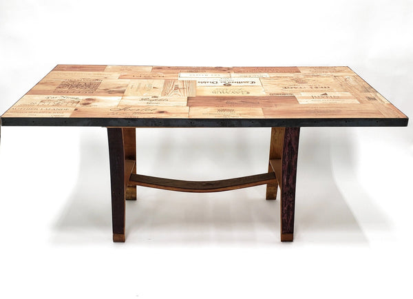 Wine Crate Dining Table