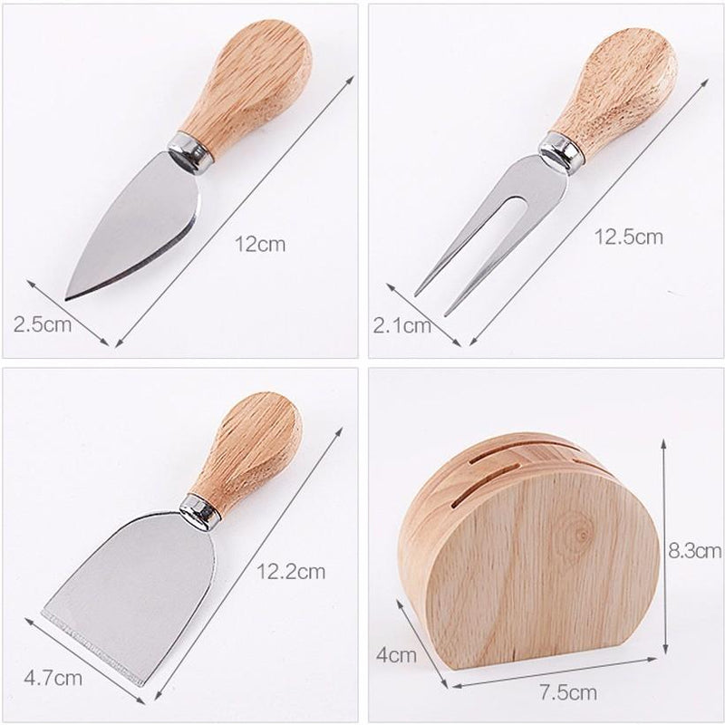 Buy Cheese Knife Set  Cheese Knife & Block Set – Livet Products