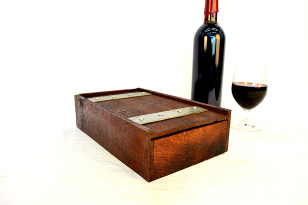 Wine Barrel Treasure Box