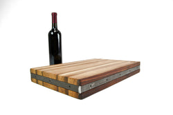 Wine Barrel Cutting Board - Chopping - Charcuterie Board