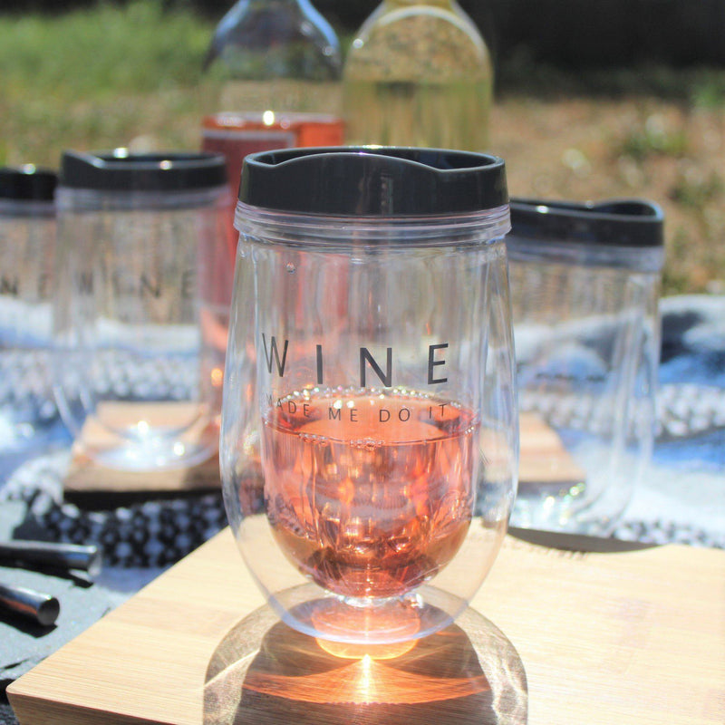 Wine Made Me Do It - Insulated Wine Tumbler – Livet Products