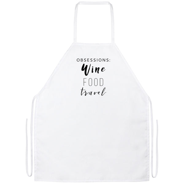 Work Apparel - Obsessions: Wine Food Travel - Apron