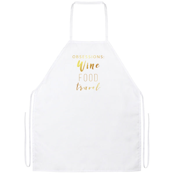 Work Apparel - Obsessions: Wine Food Travel - Apron